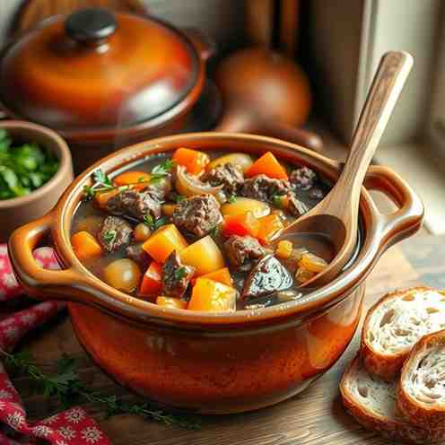 Meat & Vegetable Stew Recipe